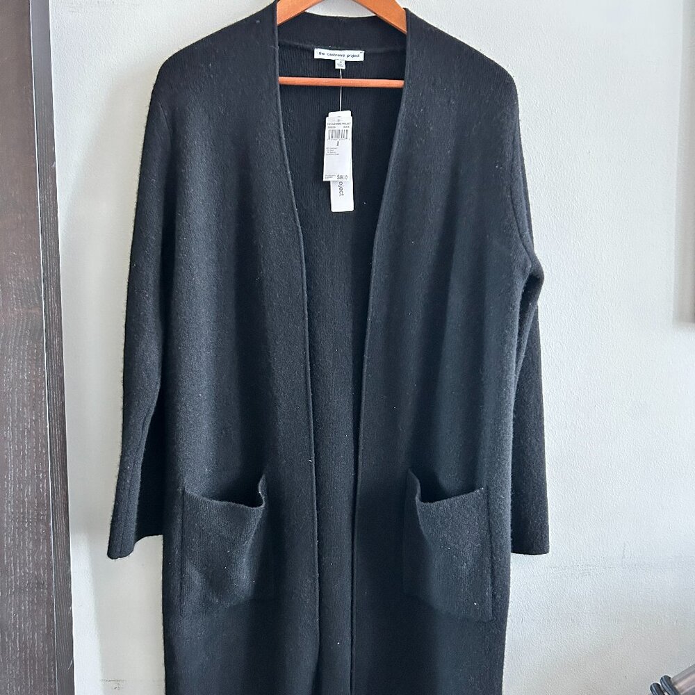 100% Cashmere Double Knit Robe / Housecoat /Duster - The Cashmere Project